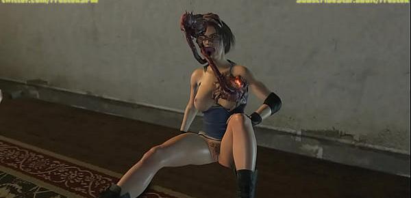  Jill Valentine in big Trouble Resident Evil